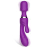 ACTION Vibro et Wand Fifteen Action Violet